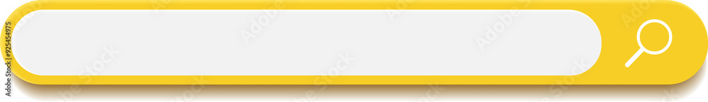 Canvas Prints 3d search bar internet browser engine