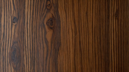 Obraz premium Dark Brown Wood Grain Texture