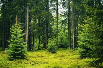 Fototapeta premium Serene Forest