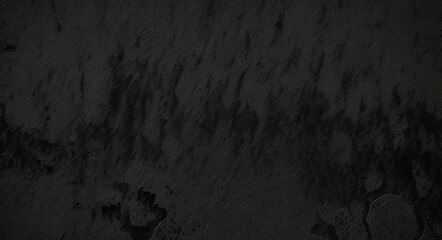 Fondo de hormigón con textura grunge negro oscuro. Panorama de fondo o textura de pizarra negra gris oscuro. Textura de hormigón negro vectorial. Fondo de pared de piedra.	