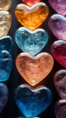 Obraz premium candy hearts