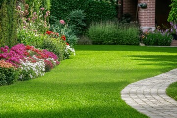 Peaceful Garden Pathway