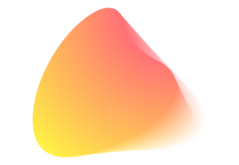 Vibrant liquid gradient style shapes