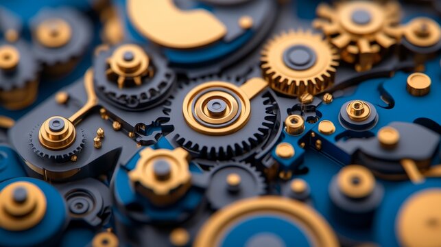 Complex Clock Mechanisms And Swirling Time Distortions