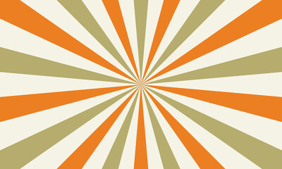 Sunburst or sun burst retro background vector Illustration.