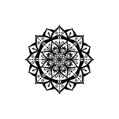 Circular  mandala art decoration element