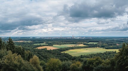 Countryside Landscape View