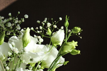 bouquet of white flowers