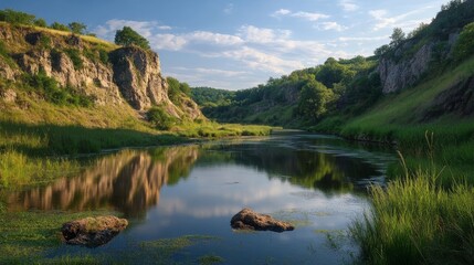 Fototapeta premium Summer in Buky Canyon