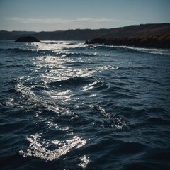 The serene elegance of water’s surface displayed in detailed macro shots