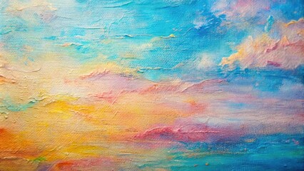 Close-up of a textured pastel oil painting with artistic depth, painting, art, texture, pastel, oil, strokes, close-up