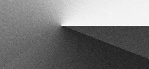 Black white grainy background, monochrome gray noisy texture dark grunge banner, header poster cover backdrop design