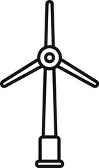 Wind turbine providing clean energy generating electricity