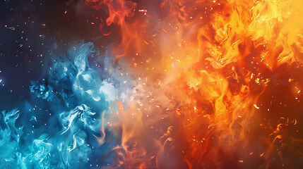 fire background. Explosion background