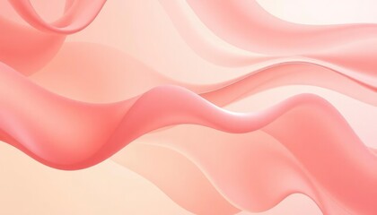 Obraz premium Soft and liquid color waves background, ai
