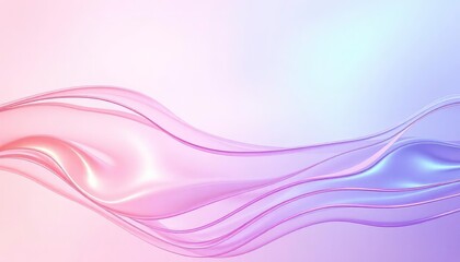 Soft and liquid color waves background, ai