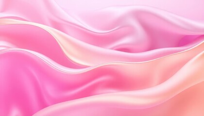 Obraz premium Soft and liquid color waves background, ai