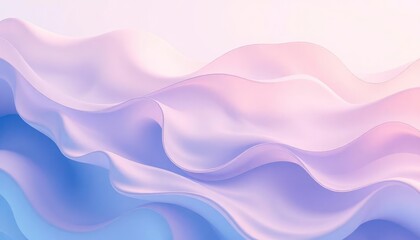 Fototapeta premium Soft and liquid color waves background, ai