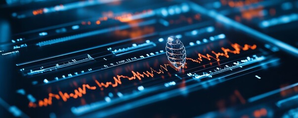 Obraz premium advanced genetic studies