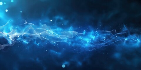 Fototapeta premium Vibrant Cosmic Energy Waves created by ai