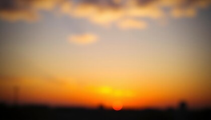 Obraz premium Sunrise bokeh background, ai