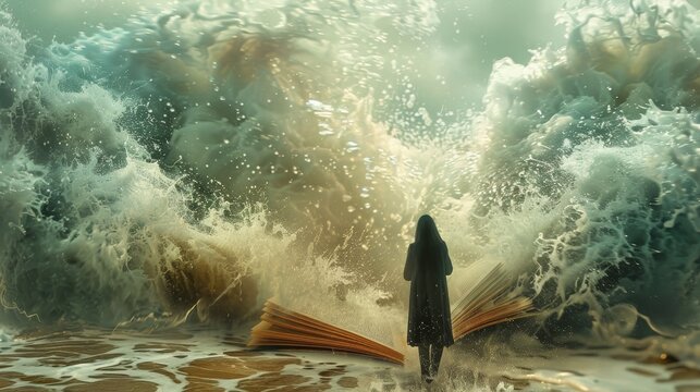 Enchanting escapades  capturing the wonder and escapism found in the pages of books