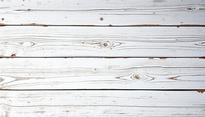 Obraz premium White painted wood texture seamless rusty grunge background, Scratched white paint on planks of wood wall, ai