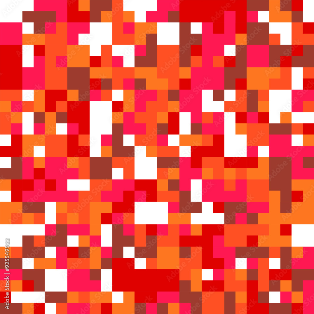 Poster rectangle mosaic pattern background - colorful abstract polygonal vector graphic design