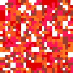 Rectangle mosaic pattern background - colorful abstract polygonal vector graphic design