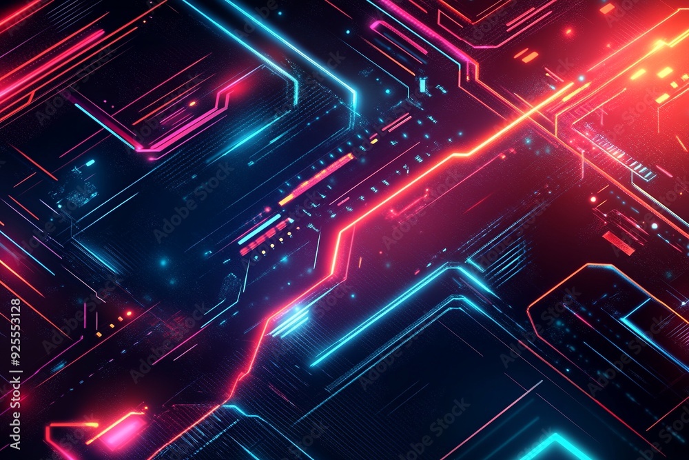Poster Versatile background vector with diverse elements, suitable for a wide range of themes and designs. Ideal for adding text, graphics, or creative overlays