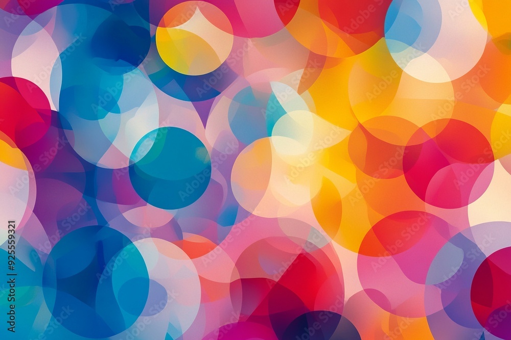 Fototapete Versatile background vector with diverse elements, suitable for a wide range of themes and designs. Ideal for adding text, graphics, or creative overlays