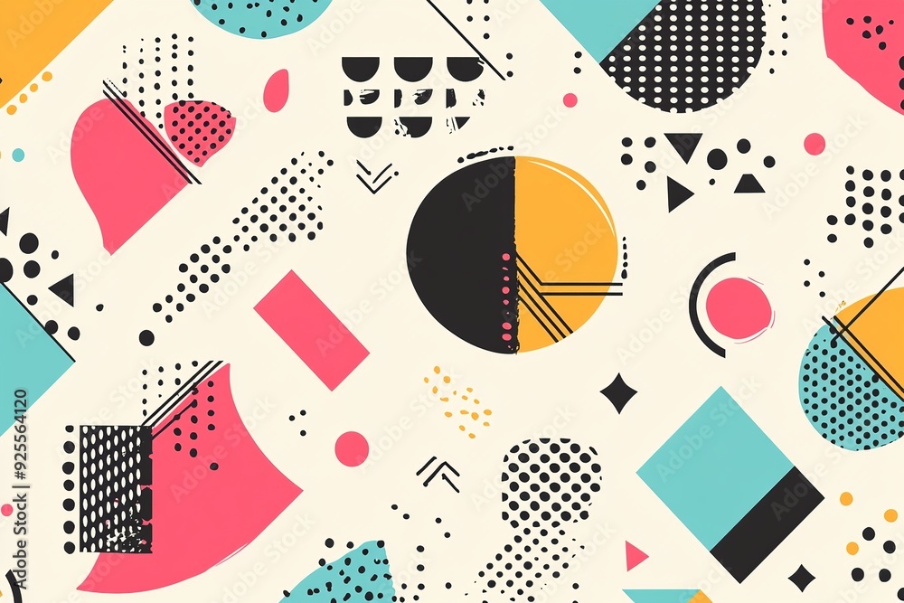 Poster Versatile background vector with diverse elements, suitable for a wide range of themes and designs. Ideal for adding text, graphics, or creative overlays