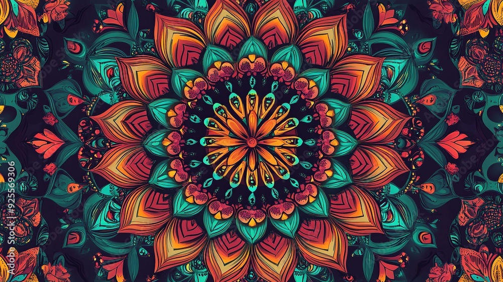 Poster Versatile background vector with diverse elements, suitable for a wide range of themes and designs. Ideal for adding text, graphics, or creative overlays