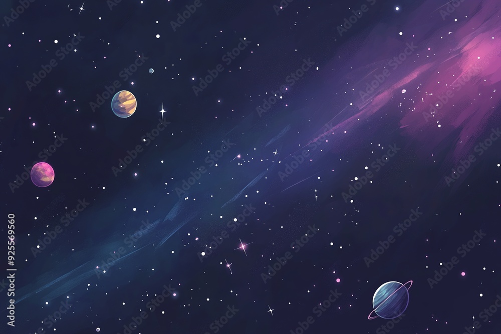 Poster Versatile background vector with diverse elements, suitable for a wide range of themes and designs. Ideal for adding text, graphics, or creative overlays