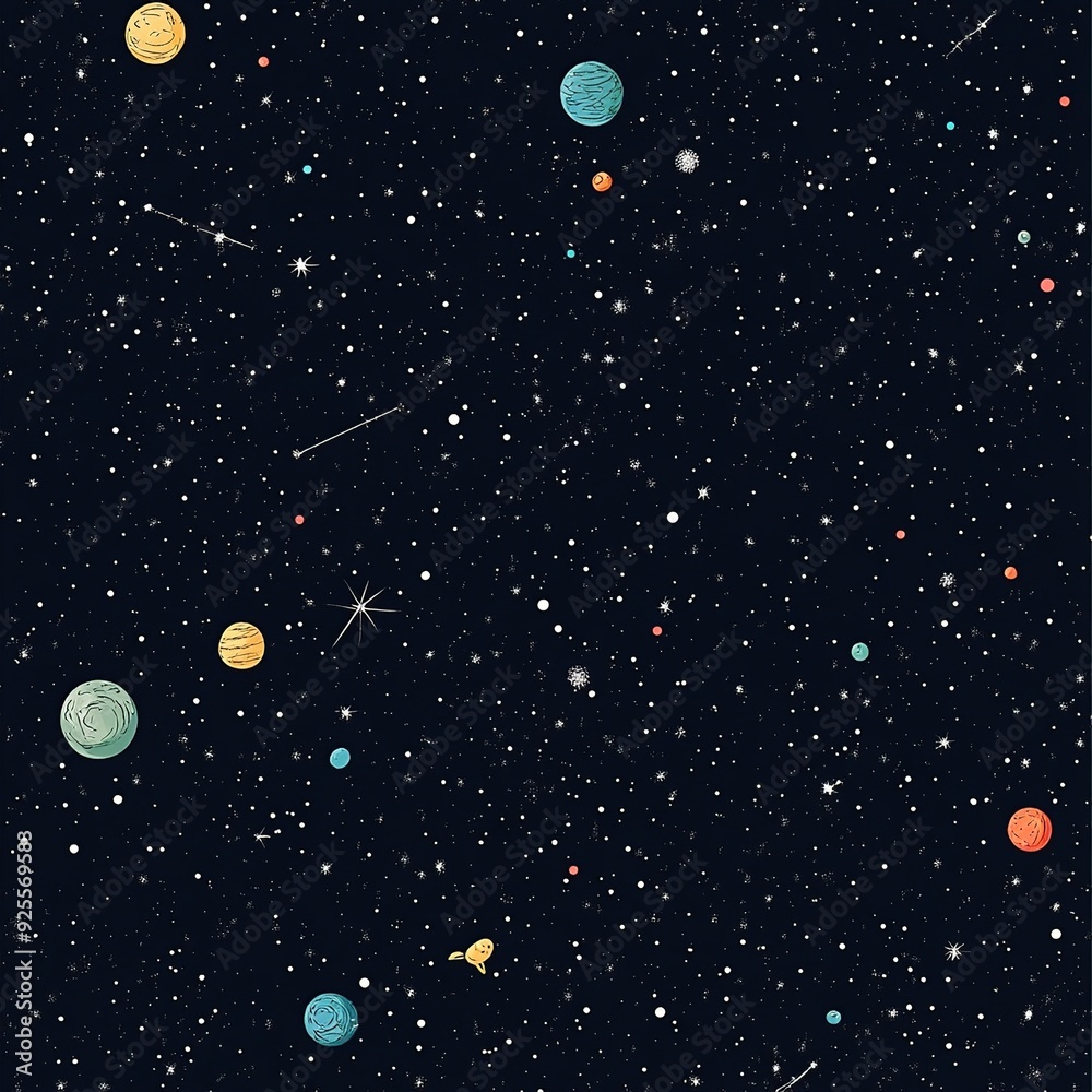 Poster Versatile background vector with diverse elements, suitable for a wide range of themes and designs. Ideal for adding text, graphics, or creative overlays