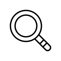 Search icon with line style
