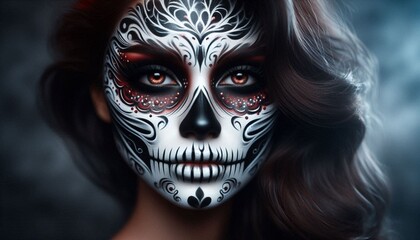 scary halloween vampire