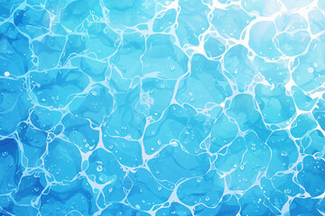 Obraz premium water caustics texture