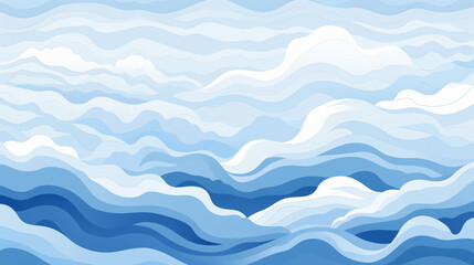 Fototapeta premium blue ocean wave pattern background