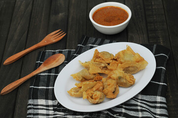 Batagor, is a typical Bandung snack which is now known in almost all parts of Indonesia