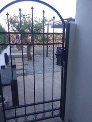 Construction of New Garden Gate
