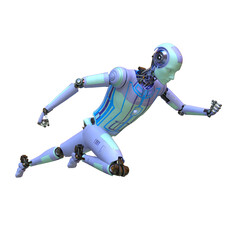 ロボット　3DCGレンダリング