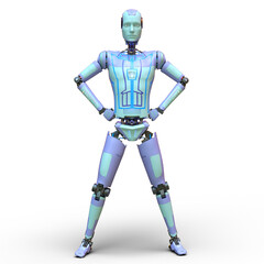 ロボット　3DCGレンダリング