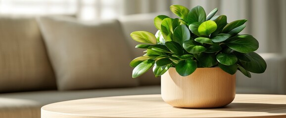Close-Up Of A Scandinavian Living Room Interior