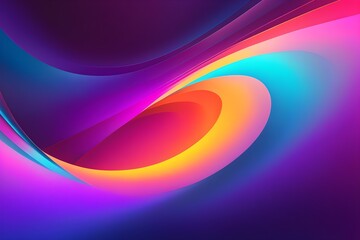 A colorful, abstract background with a purple and orange swirl