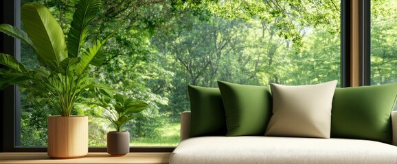 Fully Furnished Living Room Design