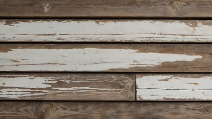 Wooden background abstract, 3d textured brown planks surface or wall