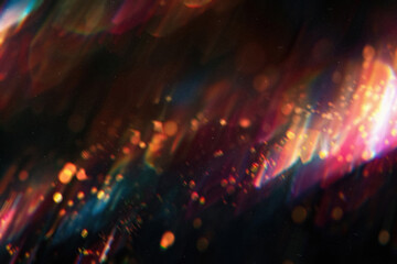 Dusty Glitter Rainbow Bokeh Overlays - High-Resolution Overlays with Soft Pastel Gradient and Sparkling Bokeh Effects for Magical and Dreamy Visuals in Creative Projects