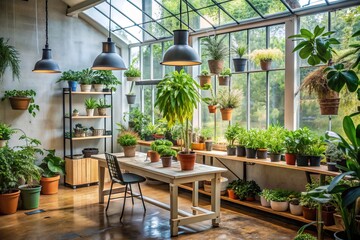 Botanical studio irrigation system