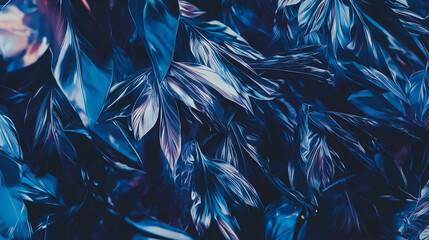 Obraz premium frozen leaves wallpaper